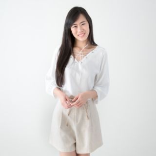 Tie-up longsleeves top - Sissstyle