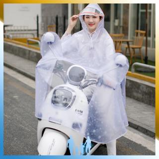 bicycle motorcycle Battery car Portable Transparent With brim poncho