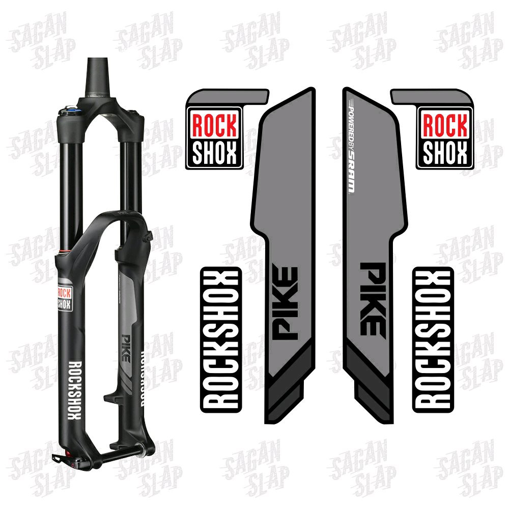ROCKSHOX PIKE 2013 สติ๊กเกอร์สติ๊กเกอร์ติดส้อม