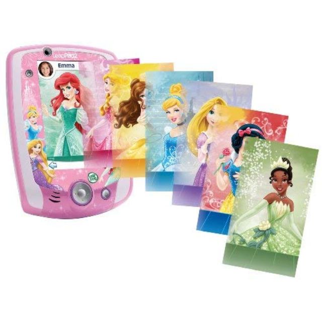 LeapFrog LeapPad2 Explorer Disney Princess Exclusive Bundle, Pink