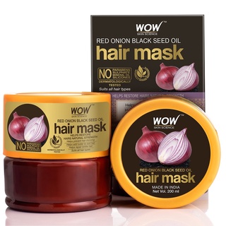 ว้าว สกิน ไซแอนท์ เรด ออเนียน แบล็ค ซีด ออยล์ แฮร์ มาส์ก WOW Skin Science Red Onion Black Seed Oil Hair Mask 200ml