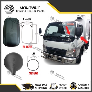 Mitsubishi Canter FE71 FE83 FE85 กระจกมองข้าง CERMIN SISI (SL1660/SL-1660) (SL1661/SL-1661) รถบรรทุก