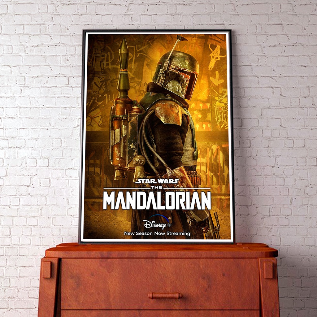The Mandalorian Poster "STAR WARS" เดอะแมนดาลอเรียน ขนาด 33x48 cm