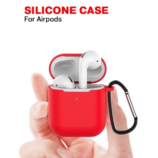 ซิลิโคนเคสสำหรับเก็บหูฟัง Silicone Case For Airpods