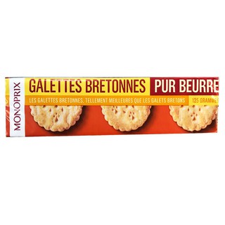 Monoprix Palet Breton 125g  บิสกิต125g