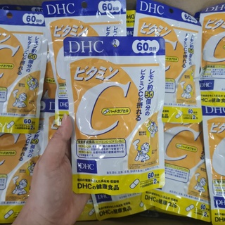 วิตามินซี 60 วัน 120 แคปซูล DHC vitamin c / Vit c ของแท้จาก🇯🇵