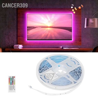 Cancer309 สายไฟ Led 5050 15 ม. เปลี่ยนสีได้ พร้อมรีโมตคอนโทรล สําหรับห้องนอน บาร์ Ktv