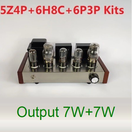 ชุดคิทแอมป์หลอด 7W+7W (ชุดคิทสำหรับงาน DIY) เครื่องขยายเสียงหลอด