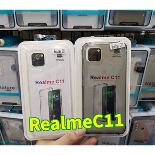 Realme C11 CASE TPU ฝาหลัง กันกระแทก มีปุ่มกันกระแทก ทั้ง 4 มุม รุ่นใหม่