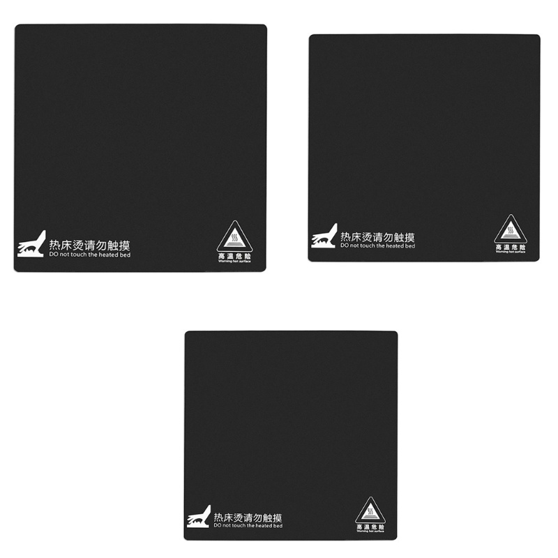 Sup Square 220 214 310mm Print Build Plate Sticker Sheet 3D Printer Build Plate