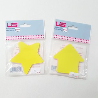 กระดาษ โน้ต หัวกาว โน้ต US Shape