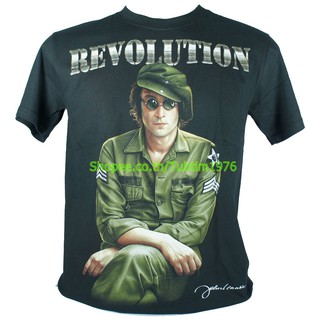 เสื้อวง John Lennon เสื้อวงร็อค เมทัล สากล เสื้อวินเทจ จอห์น เลนนอน JLN1471