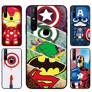 เคสโทรศัพท์แบบนุ่ม avengers สําหรับ vivo y 85 y 91 y 93 y 95 y 12 y 15 v 15 pro v 11 v 11 i