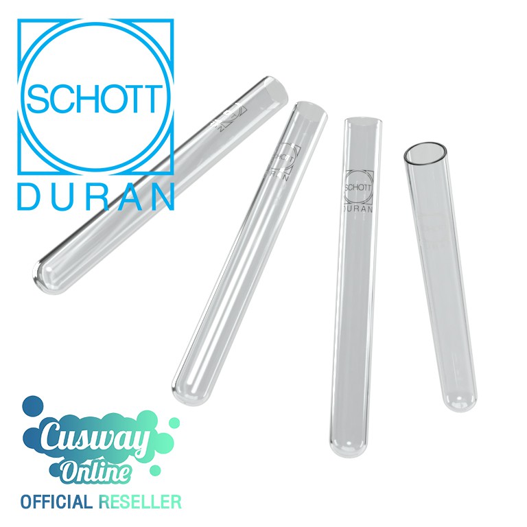 หลอดทดลอง Schott Duran® แท้ 100% โดย Official Reseller ขนาด S/M/L