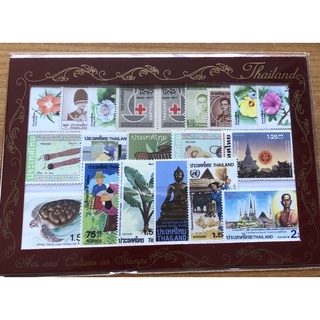 แสตมป์ไทยสะสมไม่ผ่านการใช้/Thailand Stamps A Piece of Thai Art and culture