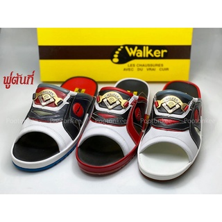 WALKER รุ่น M4209 รองเท้าแตะผู้ชาย วอคเกอร์ ทรงเทวิน ของแท้ Size 39-45 พร้อมส่ง