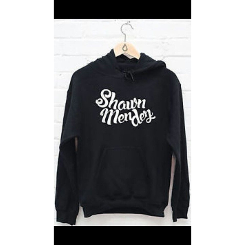 Shawn Mendes Distro เสื้อแจ็คเก็ตสเวตเตอร์มีฮู้ดซิป