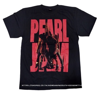 คอตต้อนคอกลม☇☼เสื้อยืดวงpearljam เสื้อวงpearljamS-5XL