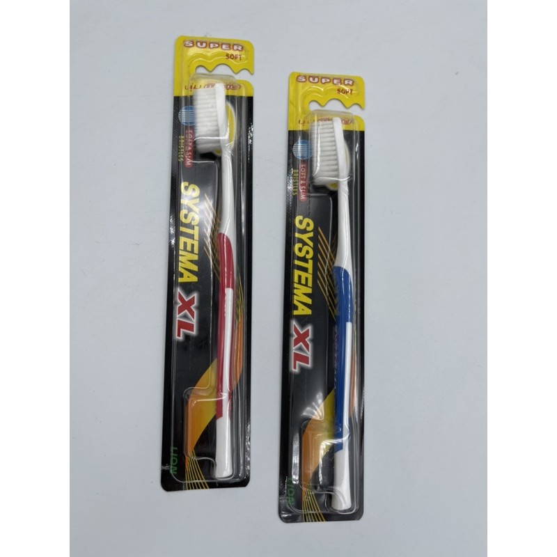 แปรงสีฟัน SYSTEMA รุ่นนุ่มพิเศษ ขนาด XL 1ด้าม