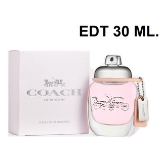 ( EDT) COACH New York EDT Women 30 ml. กล่องซีล