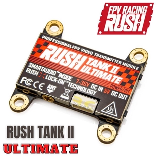 Rush Tank II Ultimate VTX ถังเสียงอัจฉริยะ 5.8GHz 30.5*30.5 มม. PIT 25 200 500 800mW