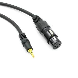 【1.5M/3M/5M/10M】3 . 5 มม . To Xlr Male/Female สายเคเบิ้ลเสียงไมโครโฟนคุณภาพสูง