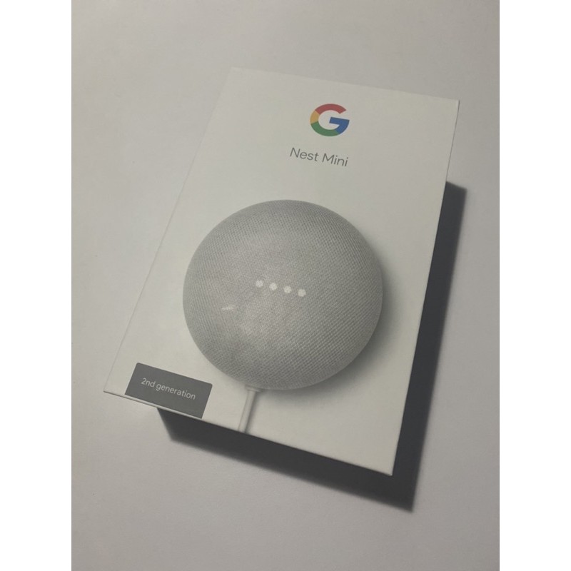 Google Nest Mini 2 (สภาพ 99.99%) สั่งงานด้วยเสียงภาษาไทยได้