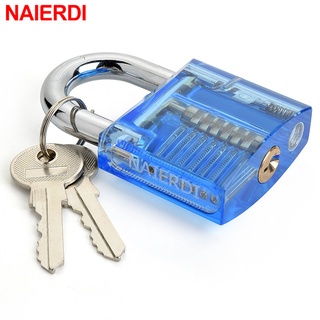 Naierdi กุญแจล็อค แบบใส ขนาดเล็ก สําหรับฝึกซ้อมเฟอร์นิเจอร์ 1 ชิ้น