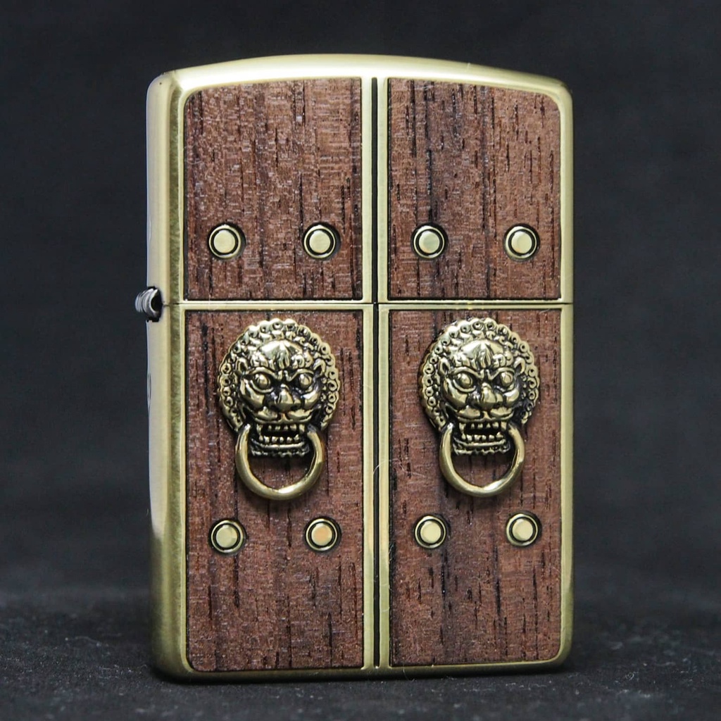Zippo ZA-4-67a ซิปโป้ญี่ปุ่น ลายประตูสวรรค์ (Gate of Happiness) ของแท้ รับประกันตลอดชีวิต