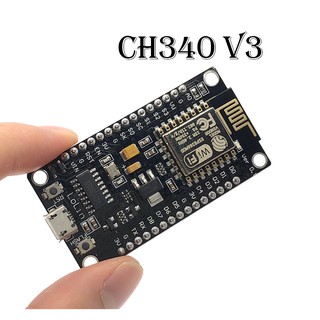 ch 340 nodemcu v 3 lua wifi แผ่นบอร์ดโมดูลเชื่อมต่ออินเตอร์เน็ตไร้สาย 10 ชิ้น esp 8266