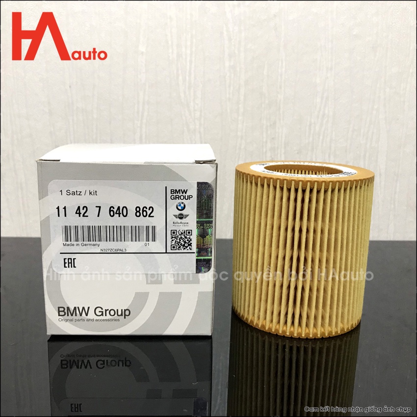 กรองน้ํามันเครื่องสําหรับเครื่องยนต์ BMW N20, N26 2.0L/ เครื่องยนต์ N52, N53, N54, N55 3.0L (X3, X4,