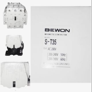 แมกเนติก คอนแทคเตอร์ S-T 35 coil 220V BEWON Magnetic Series AC Contactor