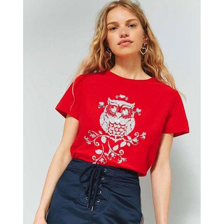 เสื้อยืดสุดชิค ใส่ในวันสบาย ๆผ้าเนื้อดีงานปักเนี๊ยบ