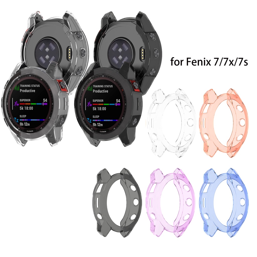#เคสใส
#GarminFenix
#Tpuชุบ
#กันรอยขีดข่วน
#ใส