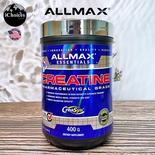 [ALLMAX Nutrition] Essentials Creatine Powder 400 g ครีเอทีน ชนิดผง บริสุทธิ์ 100 %