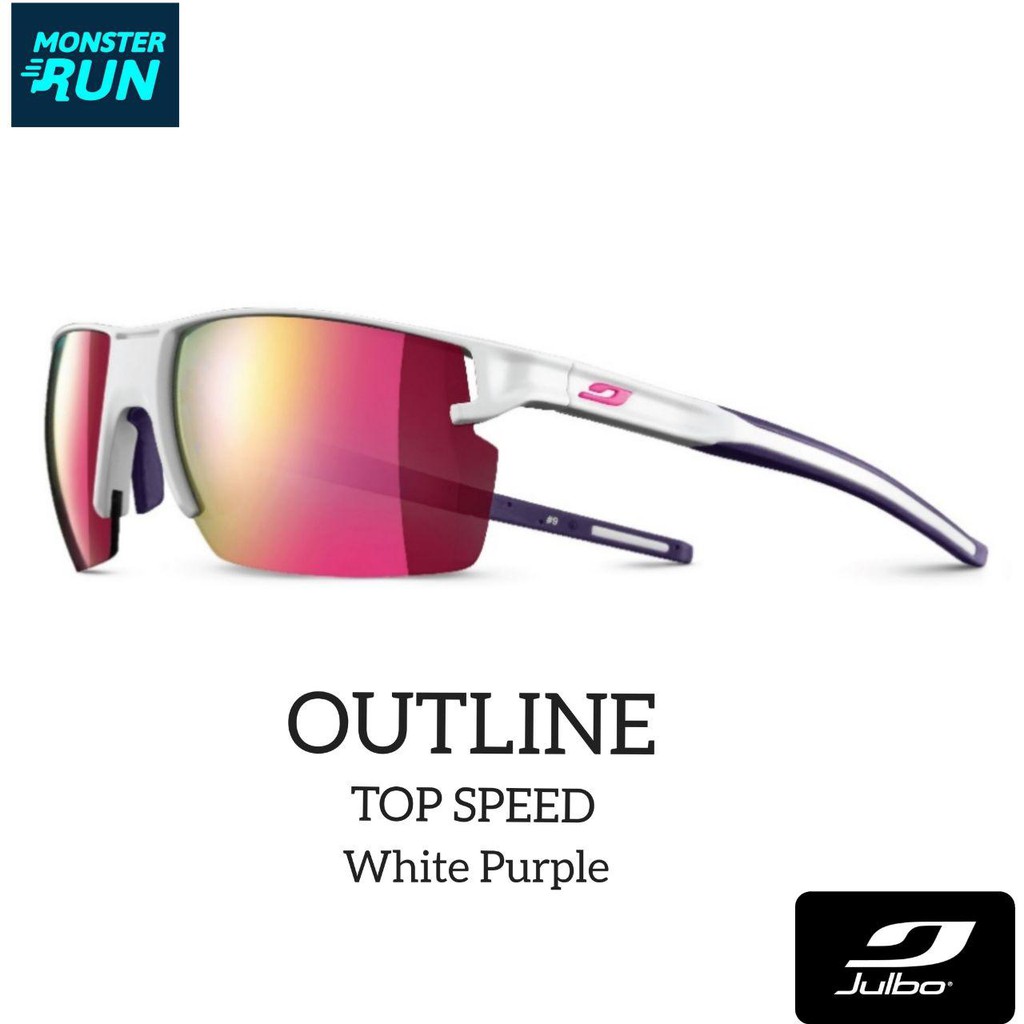 แว่นตากันแดด JULBO OUTLINE™ WhitePurple