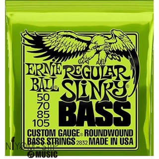 สายเบส Ernie Ball Nickel Wound 4 String Bass Regular Slinky 050-105