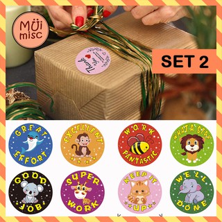 MUIMISC ♥ *SET2 Thank you Sticker สติ๊กเกอร์ขอบคุณ สติ๊กเกอร์ติดกล่อง สติ๊กเกอร์สำเร็จรูป สติ๊กเกอร์ติดสินค้า