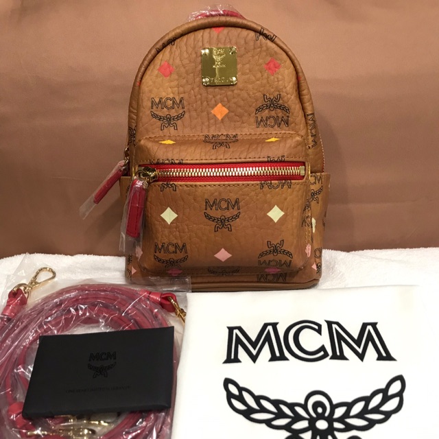 👉🏻MCM XMini Visetos Backpack 💯‼️