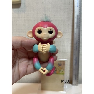 Monkey fingerlings รุ่นใหม่ ทูโทนสีชมพูบานเย็น ของแท้ สภาพ99%