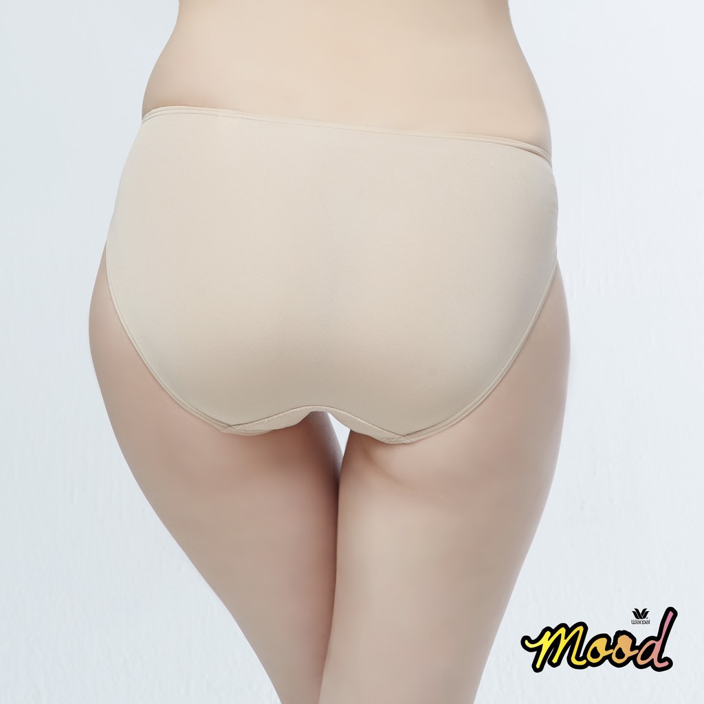 Wacoal Mood Panty กางเกงในทรง Bikini รุ่น MM6E39 สีเบจ (BE)