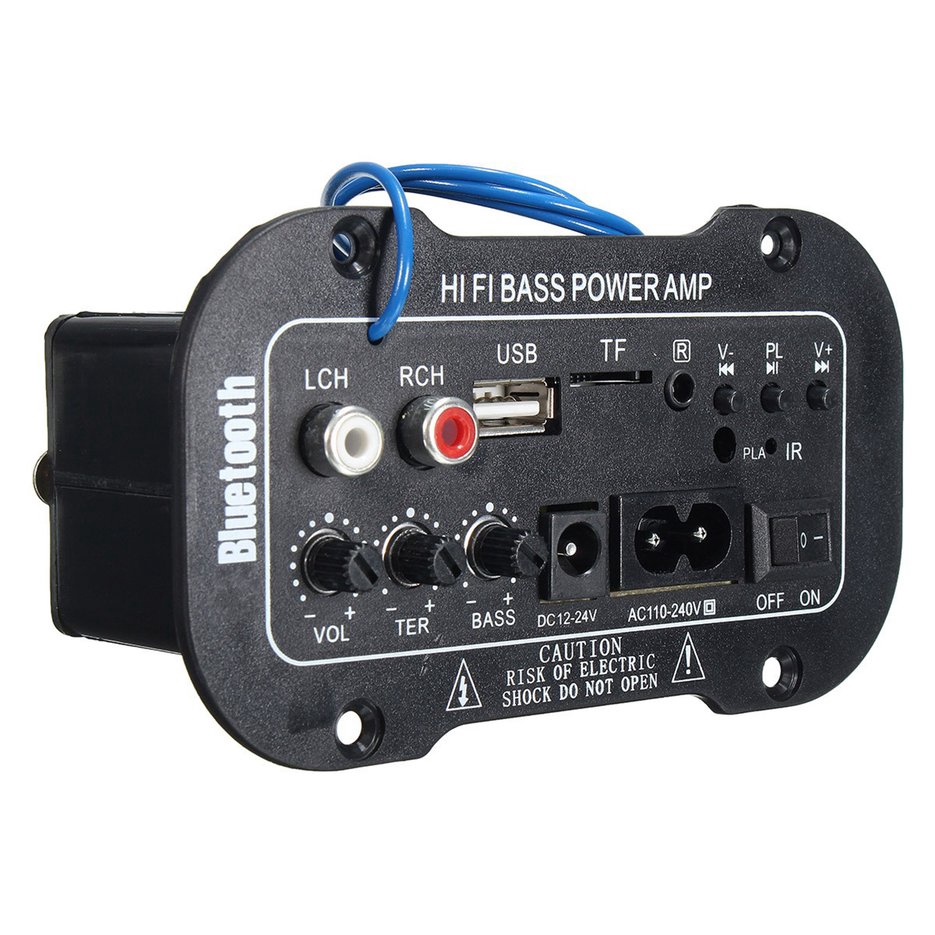 เครื่องขยายเสียงHifi Bass Power Amp Usb Tf เครื่องขยายเสียงสเตอริโอ
