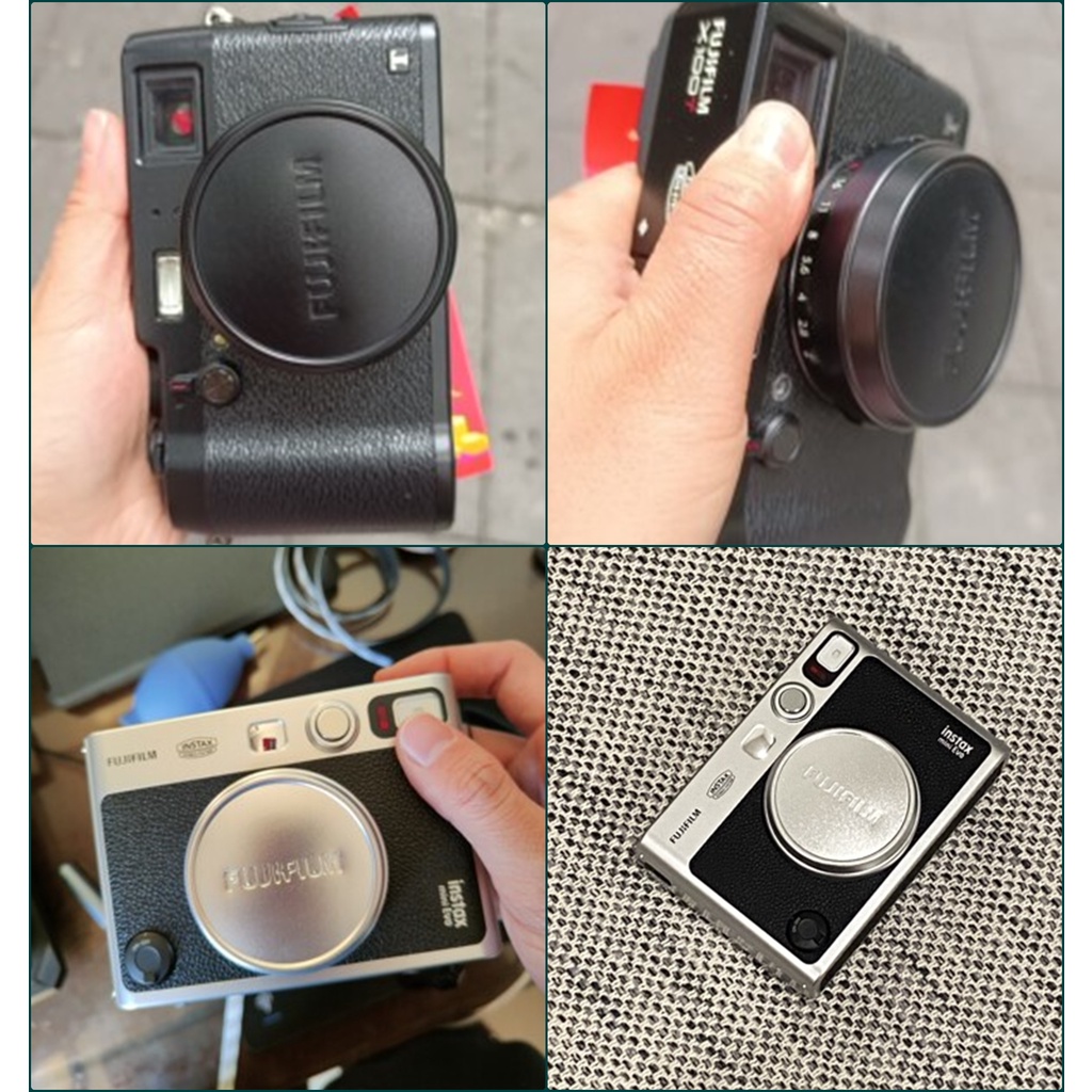 ฝาเลนส์ ฝาครอบเลนส์ Fuji X100 X100V X100F X100S X100T X70 X70II >>>> มีโลโก้ FUJIFILM <<<< มือ 1 พร้อมส่ง 2 สี