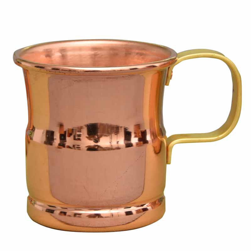 Moscow Mule Mug คุณภาพระดับพรีเมียม Handmade ทองแดงบริสุทธิ์ทองแดง Cofee ไวน์เบียร์ถ้วยนม Tumbler สําหรับ Moscow Mules