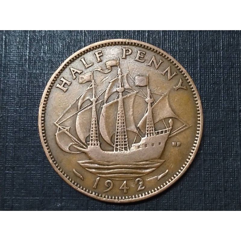 เหรียญ​ต่างประเทศ​(1873)United Kingdom​ 1942