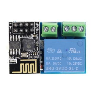 ESP8266 ESP-01S รีเลย์โมดูลรีเลย์ WIFI ซ็อกเก็ตสมาร์ทพลัส ESP-01S