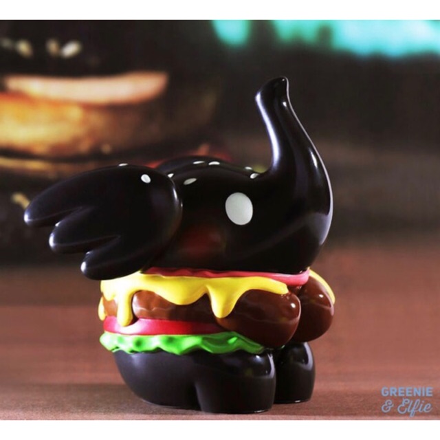 Mini Burger Elfie BLACK ver. (Halloween)