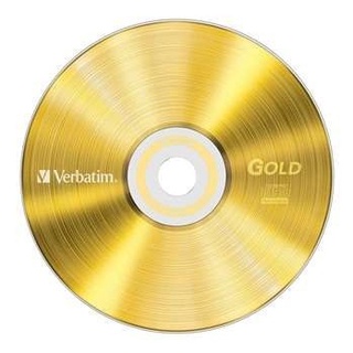 CD-R VERBATIM (เเพ็ค 50แผ่น) แผ่นสีทอง/สีเงินเสียงเกรด A