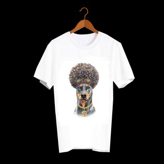 เสื้อลายหมา DDB002 doberman เสื้อยืด เสื้อยืดลายหมา เสื้อยืดสกรีนลายหมา