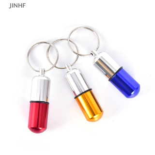 [BestBuyshop] พวงกุญแจโลหะ กันน้ํา ขนาดเล็ก สําหรับใส่ยา